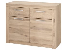 Předsíňová/chodbová stěna - Divoký dub masiv - 8