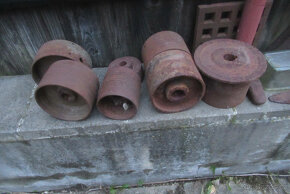 stabilní motor  podvozek litina na stabilák - 8