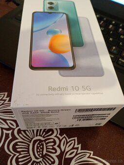 5G - Xiaomi Redmi 10 5G 4+4GB/64GB - Nový záruka T-mobile. - 8