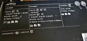 Predam nove kluky Shimano XTR Fc-M9000 2x11 175 mm 38x28z - 8