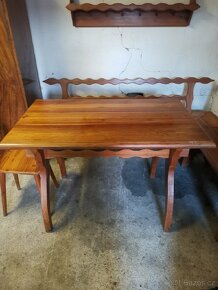 Prodám dřevěný nábytek masiv modřín - 8