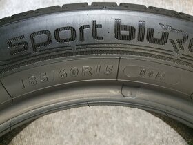 2x ZÁNOVNÍ 185/60 R15 Letní pneu Dunlop Sport bluResponse - 8