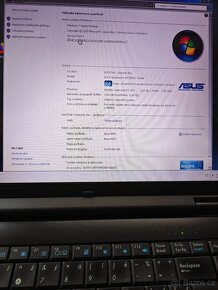 Notebook Asus K50C, 4GB RAM, 250GB HDD, aktivované Windows - 8