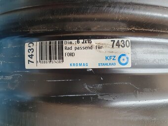 4ks letní pneu Nexen N'Blue HD Plus 195/60 R15 + disky - 8