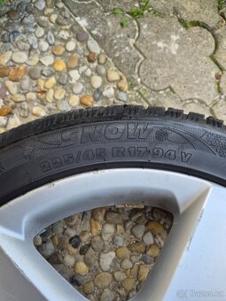 Zimní kola 225/45 R17 – Kormoran, 5x112, vzorek 4,5–5 mm – 1 - 8