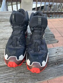 SALOMON Pánské trekové boty CROSS HIKE MID 2 GTX black - 8