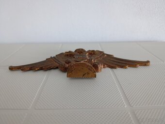 Velká a těžká RU orlice / R-U orel. Krásný sběratelský kus - 8