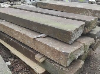 Starý žulový schod, žulové schody, kamenné schody - 8