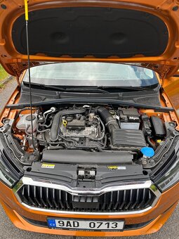 Škoda Fabia IV 1.0 TSI Style, 2022 – oranžová metalíza - 8