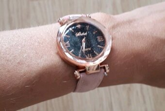 Quartz dámské i dívčí nové růžové hodinky i jako dárek - 8