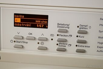 Miele pračka W 5985 - 7kg, 1600 otáček, parní praní - 8