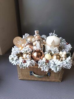 Adventní věnce a vánoční dekorace - 8