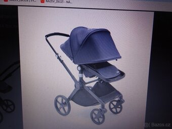 Kočárek Bugaboo Fox Cub complete BLACK/STORMY BLUE-STORMY BL - 8