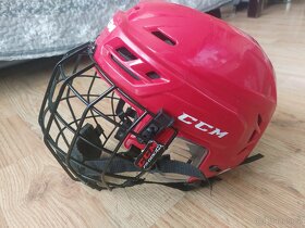 Hokejové helma CCM Tack 710 Combo SR velikost M - 8