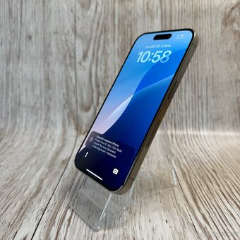 iPhone 15 Pro 256GB, nature, 98% baterie, eSIM (rok záruka) - 8