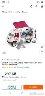 Shleich stáj, veterinární sanitka, kavárna, 11 koní - 8