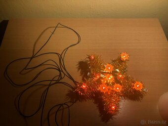 Vánoční osvětlení sada č. 1.- 2x světla řetaz + 1x hvězda - 8