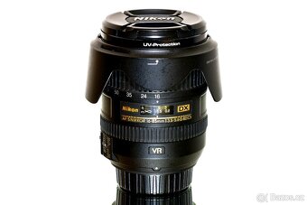 Nikon AF-S 16-85mm f/3,5-5,6 VR +UV filtr TOP STAV - 8