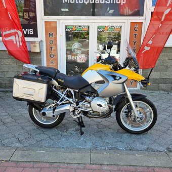 BMW R 1200 GS, 2x originální BMW kufr, přídavná světla - 8