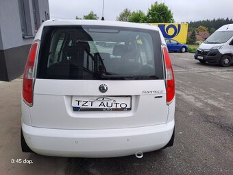 ROOMSTER 1.6TDi r.10 SERVISKA, PĚKNÝ - - 8