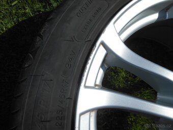 ALU kola Platin 5x112, 7,5Jx17 ET42+pneu Michelin Primaci 4 - 8
