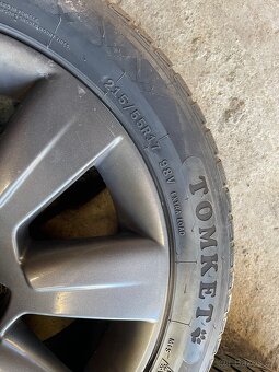 Audi alu 5x112 R17 zimní - 8
