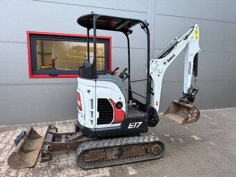 Bobcat E17z Minibagr 1,75T + 2x lžíce rok 2021 - 8