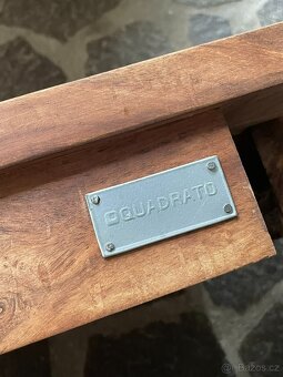 Dřevěná lavice masivní dřevo Sheesham - 8