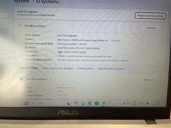 14' Asus M409D Ryzen 5 3500U 8GB RAM 500GB SSD - 8
