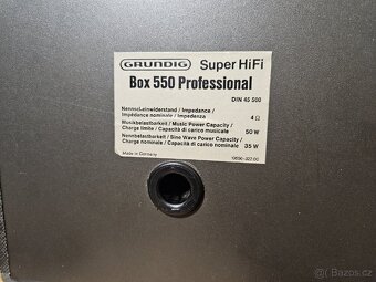 GRUNDIG Super HiFi box 550. Repro - 8