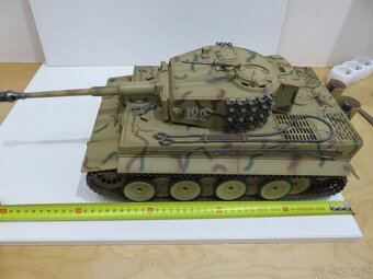 RC mnodel Torro Tiger I. WSN 2,4 GHz pískový1:16 - 8