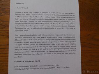 Obraz kytice ve váze + 2 obrazy sig. Ivan Sýkora - 8