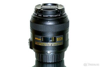 Nikon 40 mm f/2,8 AF-S G DX Micro + Hoya HMC TOP STAV - 8