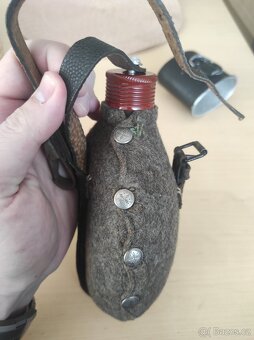 Prodáno - Polní láhev wehrmacht - 8