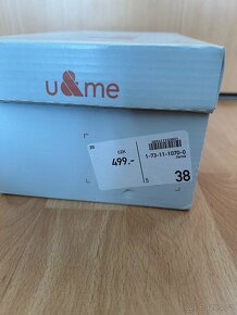 Šedé tenisky Humanic 38 - 8