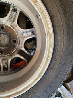 Prodám 5x Alu Bornet 13” 4x100 Felicia - 8