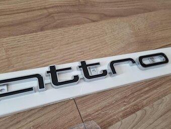 Audi QUATTRO NAPIS OZNACENIE LOGO DO MASKY - 8