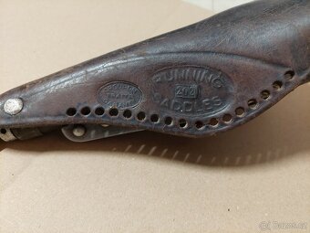 Sedlo running saddles 30-40tá léta rar historicke stare kolo - 8