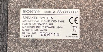 Sloupové reproduktory SONY - set na domácí kino - 8