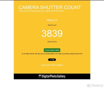 Sony ZV-E10 + objektiv Sony 16-50 - 8