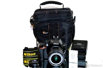 Nikon D5600 8 tis exp +18-55mm + 8GB TOP STAV - 8
