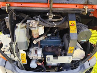 Minibagr Kubota KX016-4, rok 2019, 1200mth, roztah. pásy - 8
