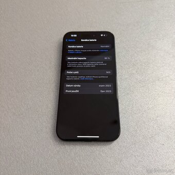 iPhone 15 Pro 128GB, pěkný stav, 12 měsíců záruka - 8