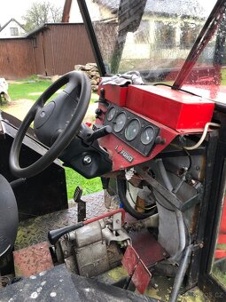 Malotraktor domácí výroby s vozíkem - 8