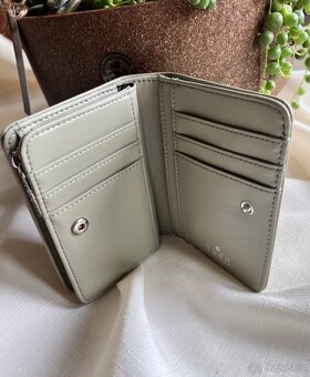 Nová dámská malá kožená peněženka na zip (Vuch) - 8