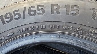 Zimní pneumatiky 195/65/15 Continental - 8