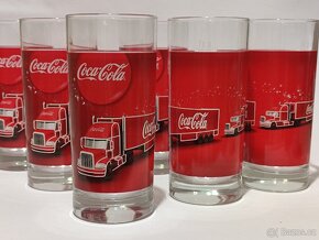 Coca Cola Vánoční sklenice s kamionem, 120.-/ks, pošta 69.- - 8