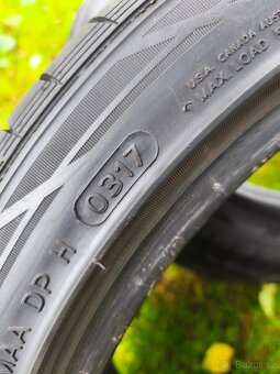 2 letní pneumatiky Hankook 205/45/17  7mm - 8