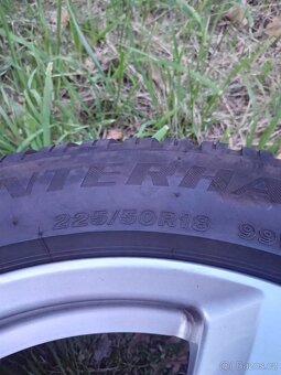 Hliníkové disky se zimními pneumatikami 225/50 R18 5x112 - 8