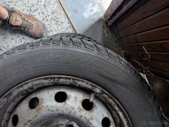 Fiat Punto kola 14 palců a zimní pneumatiky 185/60 R14 - 8